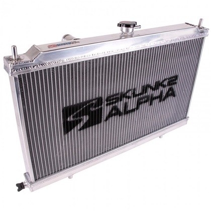 SKUNK2 Alpha Radiator Full Size Honda CRX/Civic 1988-1991