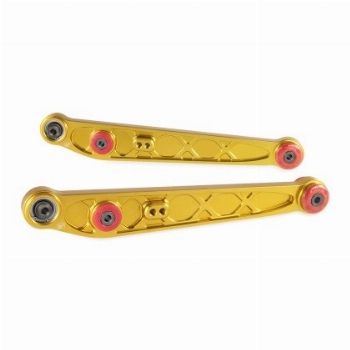 SKUNK2 Alpha Rear Lower Control Arm GOLD Civic 1996-2000